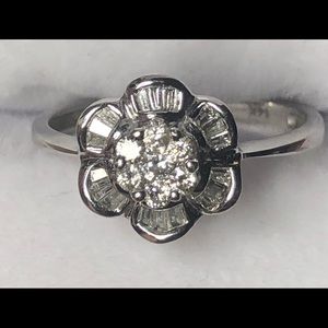 💍💍💍UNIQUE DIAMOND AND 14K GOLD RING💍💍